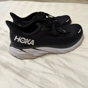 Size 8 Black Hoka Running shoes